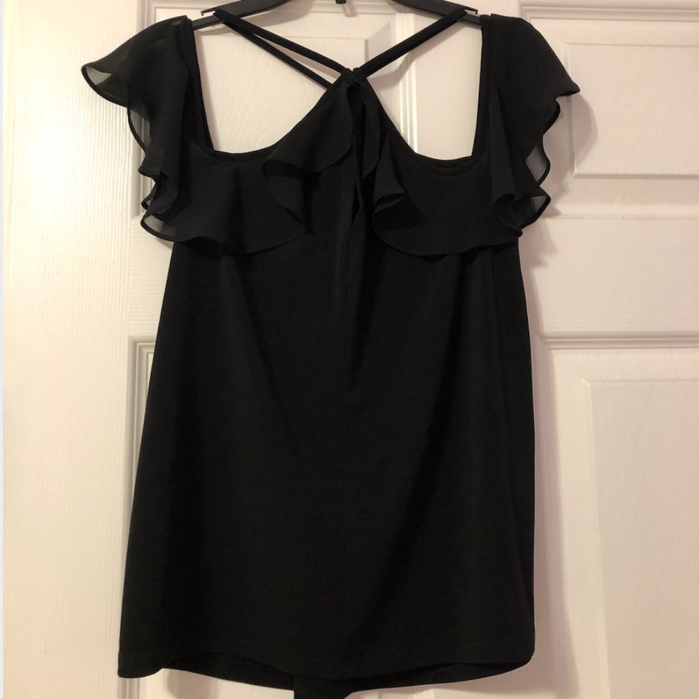 BCBG Black Blouse